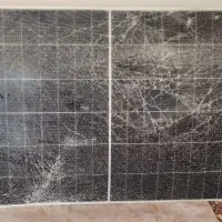 پنل خورشیدی شکسته