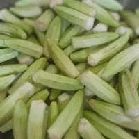 بامیه خوشمزه و ترد و تازه خوزستان