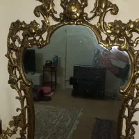 آیینه و کنسول برنز بدون شمعدانی