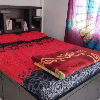 تخت دو نفره چوبی اهدایی