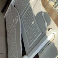 دوعدد تخت دونفره درحدنو باتشک 6800