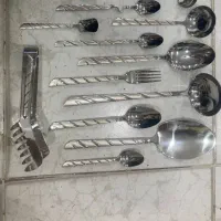 سرویس ۲۴ نفره ۱۴۴ پارچه قاشق و چنگال یونیک آلمان|ظروف سرو و پذیرایی|تهران, تهرانسر غربی|دیوار