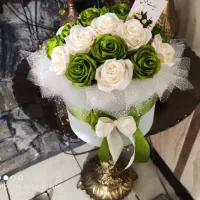 گل ربانی روز مادر مبارک|گل مصنوعی|نوشهر, |دیوار