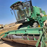 برداشت لوبیا با کونپاین درو کردن