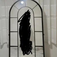 آینه گنبدی شکل مشکی