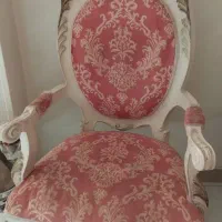 مبلمان منبت کاری چوب گردو ۹نفره و میز ناهار ۸نفره|مبلمان خانگی و میز عسلی|اصفهان, سپاهان‌شهر|دیوار