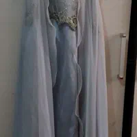 لباس نقره ای نو