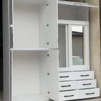 فروش فوری کمد دیواری لوکس با ۶ کشو قابل سفارش|جاکفشی، کمد، دراور|ساری, |دیوار