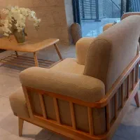 فروش فوری مبل تمام چوب راش|مبلمان خانگی و میز عسلی|فسا, |دیوار