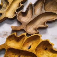 ظروف چوبی دستساز