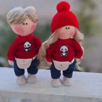 عروسک/ اسباب کودک|اسباب‌بازی بچه|کبودرآهنگ, |دیوار