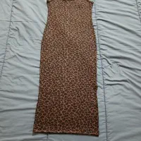 ماکسی پلنگی با کش سانی بالا تا سایز ۴۴ هم میشه