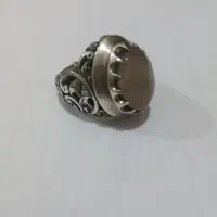 انگشتر عقیق نباتی یمنی کم یاب ، رکاب دستساز|جواهرات|امیدیه, |دیوار