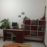 کتابخانه ومیز کامپیوتر|کتابخانه، شلف، قفسههای دیواری|زنجان, |دیوار