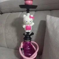 قلیون کیتی صورتی سالم