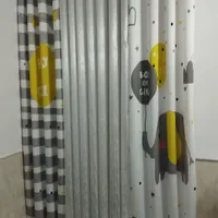 کمد و پرده اتاق کودک|اسباب و اثاث بچه|میبد, |دیوار