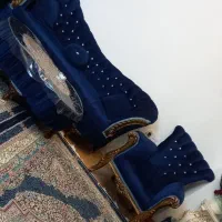 ست مبلمان هفت نفره دارای شزلون