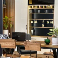 طراحی و اجرای کابینت شرکتی با هدیه ویژه|مصالح و تجهیزات ساختمان|بابل, |دیوار