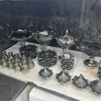 سرویس پذیرایی(بلور)۱۸ نفره|ظروف سرو و پذیرایی|پاکدشت, پاکدشت (مامازند)|دیوار