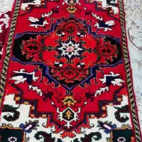 دو عددفرش دستبافت 1*1ونیم