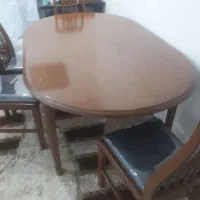 میز غذا خوری ۶نفره ..