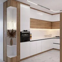 کابینت و کمد دیواری ام دی اف|خدمات پیشه و مهارت|فولادشهر, سایت صنعتی کاوه|دیوار