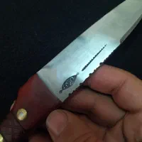 چاقو وفا قمی|ظروف پخت‌وپز|قم, شاه سید علی|دیوار