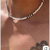 گردنبندهای مردانه ترند ، ست با دستبند