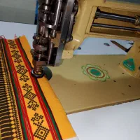 چرخ کشوک دوزی نوع|چرخ خیاطی و ریسندگی|سیب و سوران, |دیوار