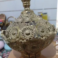 میوه خوری دسته دار طلایی.