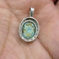 پلاک فیروزه نیشابور نقره زنانه|جواهرات|تهران, تهرانپارس غربی|دیوار