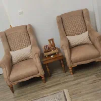 دوعدد مبل تکنفره کلاسیک