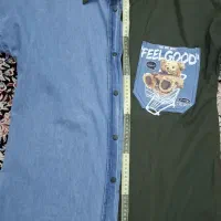 شومیز مانتویی،دکمه دار، دو رنگ ،فری سایز ،در حدنو|لباس|تهران, مختاری|دیوار