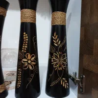 گلدان چوبی|صنایع دستی و سایر لوازم تزئینی|همدان, |دیوار