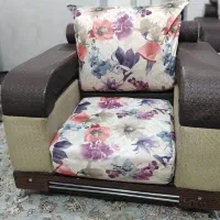 با سلام یک دست مبل هفت نفره با بدنه‌ چرم|مبلمان خانگی و میز عسلی|نیشابور, رنج آباد|دیوار