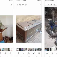 یخچال  وماکت لنچ و موتور ۹۱ با مدارک کامل