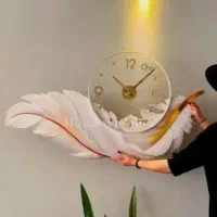 ساعت دیواری مدرن پر نوری ریموت دار|ساعت دیواری و تزئینی|تهران, قیام|دیوار