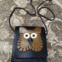 کیف تمام چرم خالص و طبیعی دستدوز