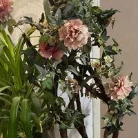 گل منصوعی  خیلی زیبا