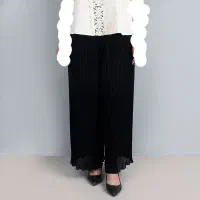 شلوار پلیسه آستر دار زنانه