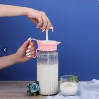 پارچ دو کاره ی همزن دار و سری اب پرتقال گیری