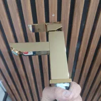 شیر کلار مدل فلت طلایی و کروم