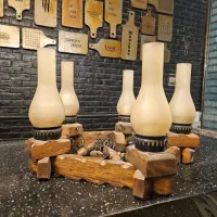 لوستر چوبی