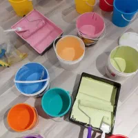 نقاشی ساختمان و خورده کاری (در تمام نقاط )