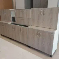 کابینت یک نیم متری با صفه و دوشعله سینک|مصالح و تجهیزات ساختمان|تهران, یافت آباد شمالی|دیوار