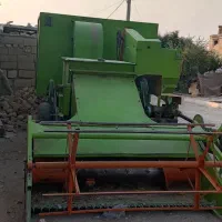 کمباین پشت تراکتور