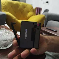 جای سیگاری همراه با فندک فوکوس|کلکسیون اشیاء عتیقه|لاهیجان, شیشه گران|دیوار