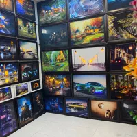 تابلو نوردار چراغدار