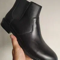 نیم بوت تمام چرم مردانه کار پاساژی سایز 41 و 42