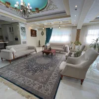 مبل راحتی نو ۸نفره با میزو جلو مبلی